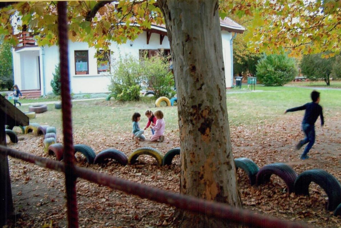 The geothermally heated kindergarten in Veresegyház. 