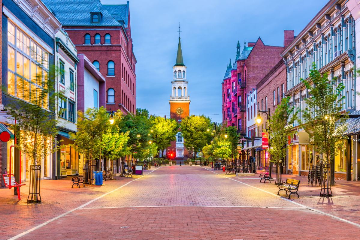 Stock photo of Burlington, Vermont