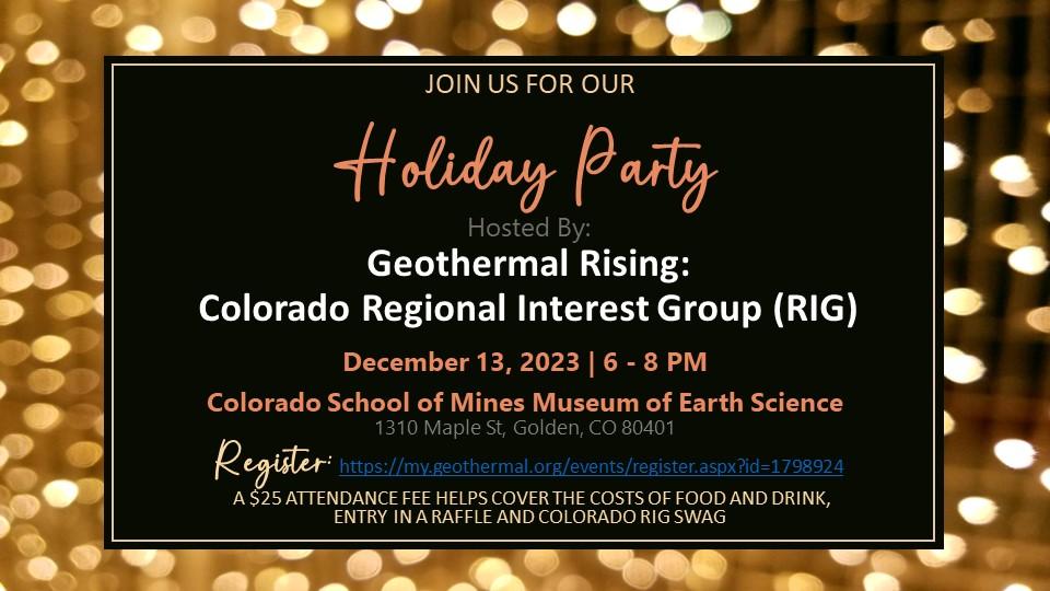 GR Colorado RIG Holiday Party graphic