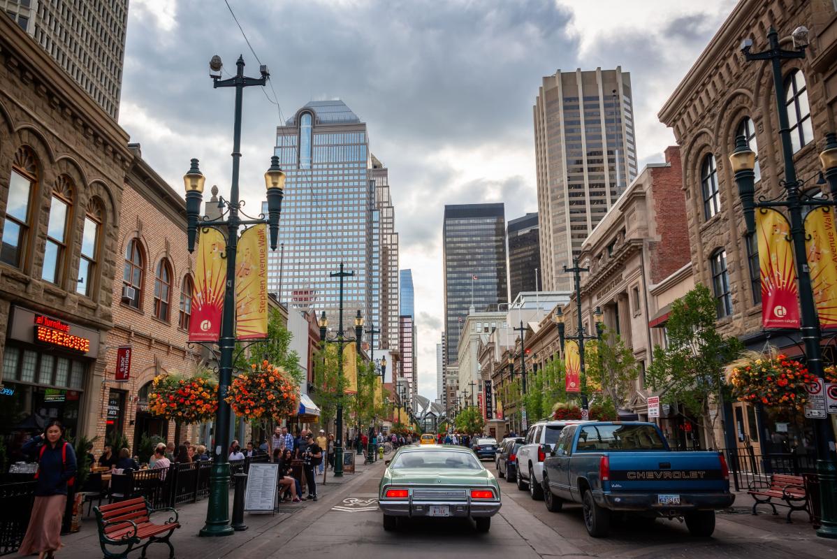 Stock photo of Calgary, Alberta, Canada