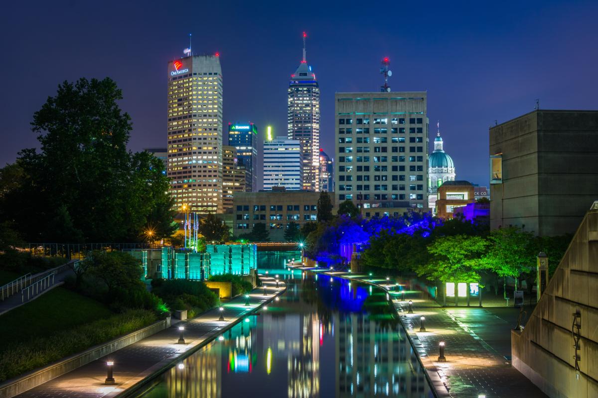 Stock photo of Indianapolis, Indiana