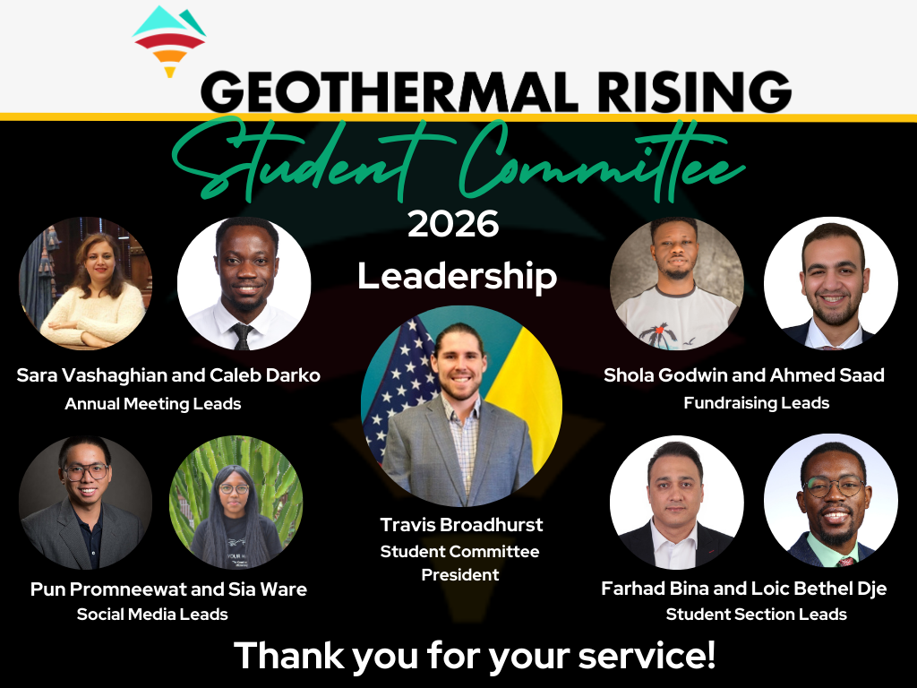 2025 GR Student Committee Officers