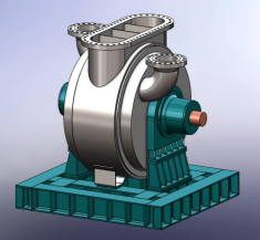 3D image of Gemini turbine