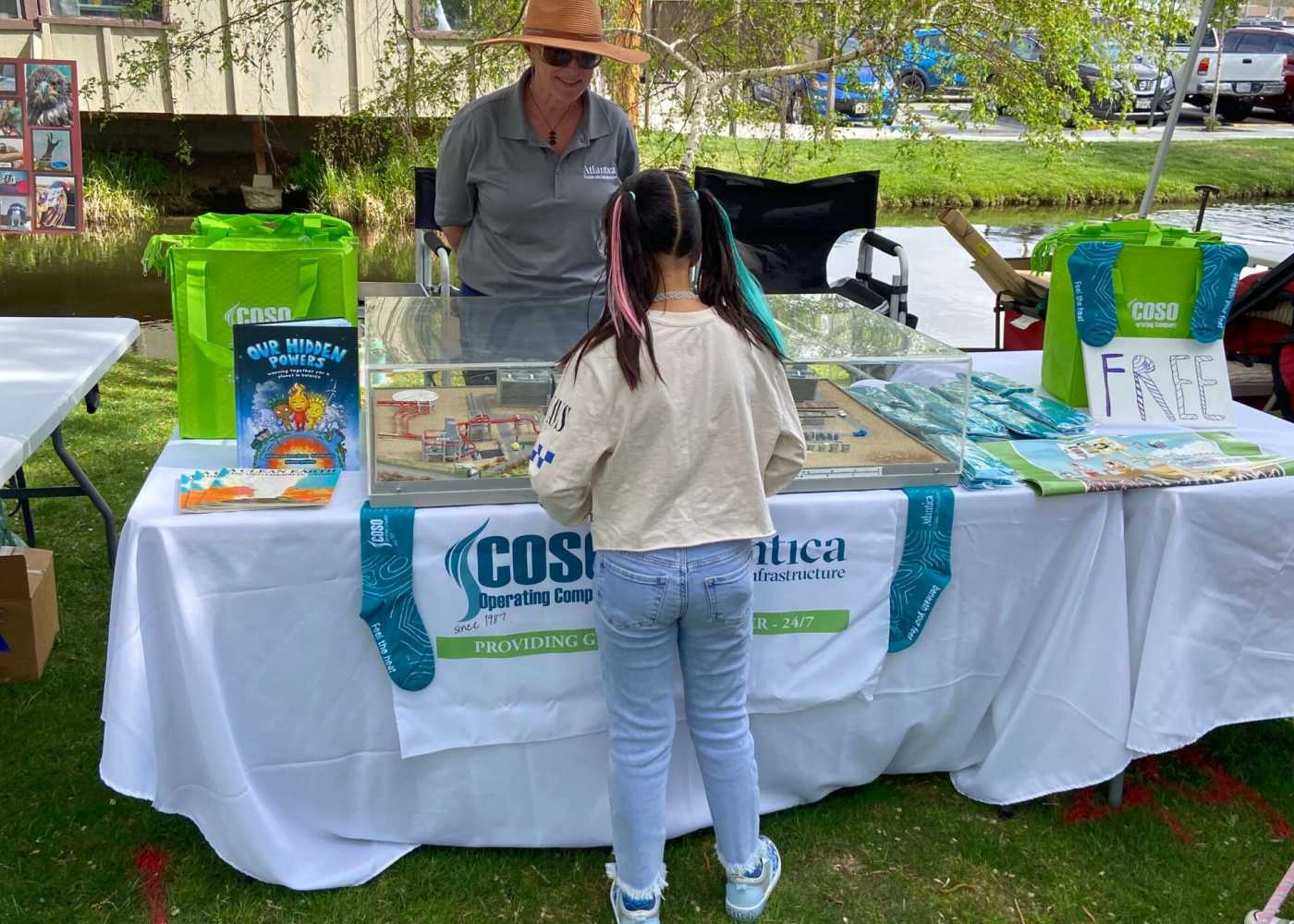Coso Operating Company display 