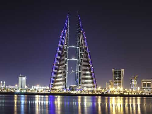 Stock photo of Bahrain skyline